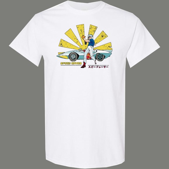 Classic Japanese Anime Speed Racer Shirt - Picture 9 of 9